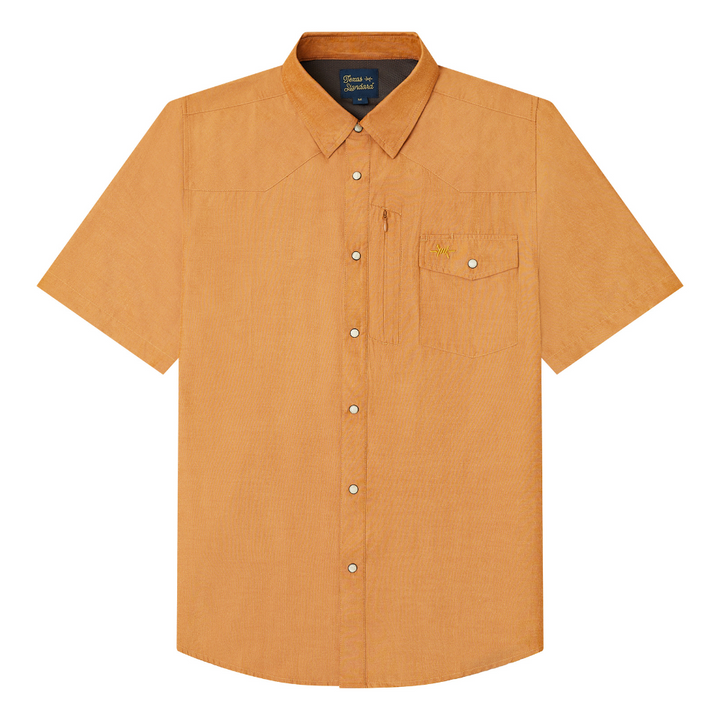 Western Field Shirt - Short Sleeve - Burnt Orange