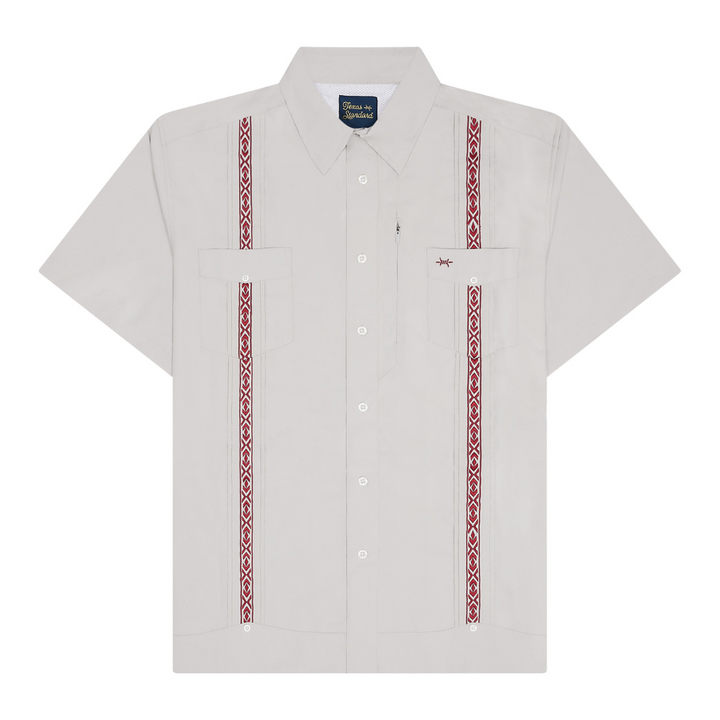 Guayabera Libre - Maroon