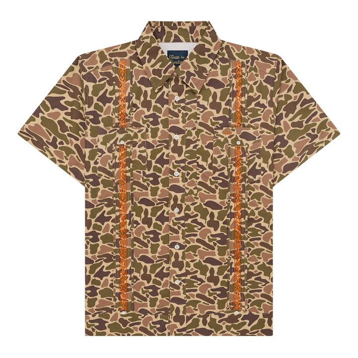 Guayabera Libre - Tejas Camo