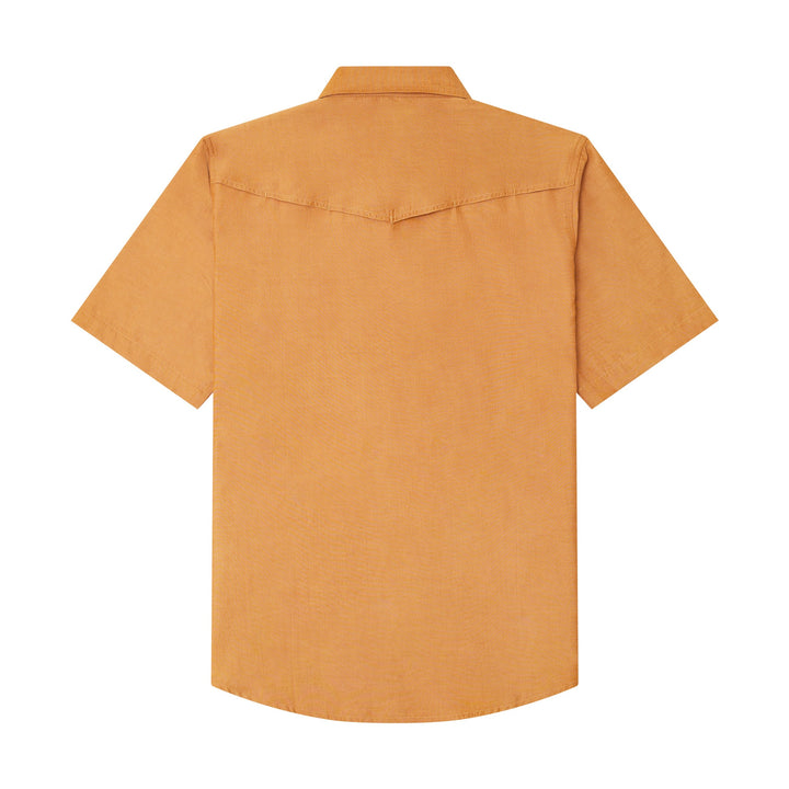 Western Field Shirt - Short Sleeve - Burnt Orange