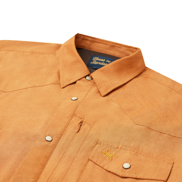 Western Field Shirt - Burnt Orange