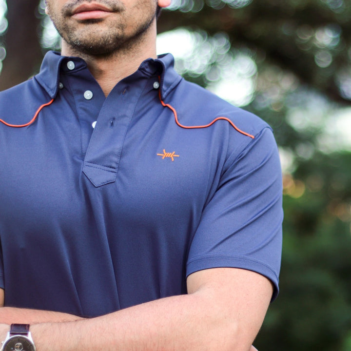 Lariat Western Polo - Dusk