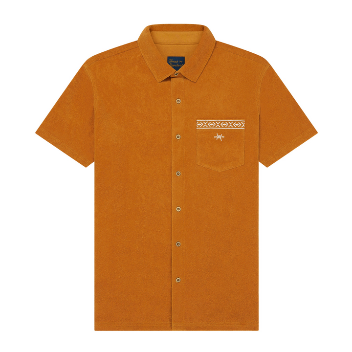 Terlingua Terry Cloth Shirt - Burnt Orange