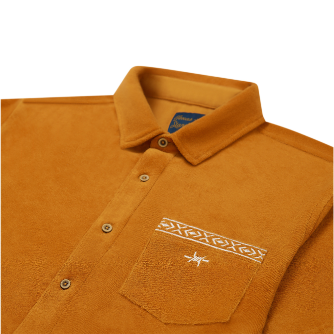 Terlingua Terry Cloth Shirt - Burnt Orange