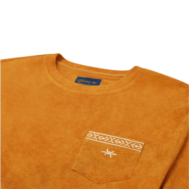 Terlingua Terry Cloth Tee - Burnt Orange