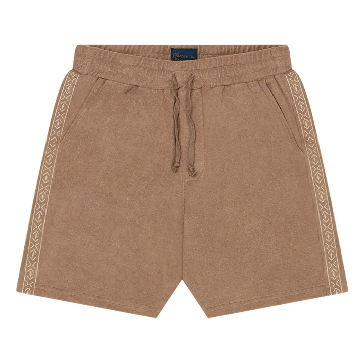 Terlingua Terry Cloth Short - Pecan Brown