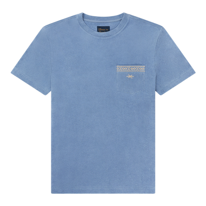 Terlingua Terry Cloth Tee - Heron Blue