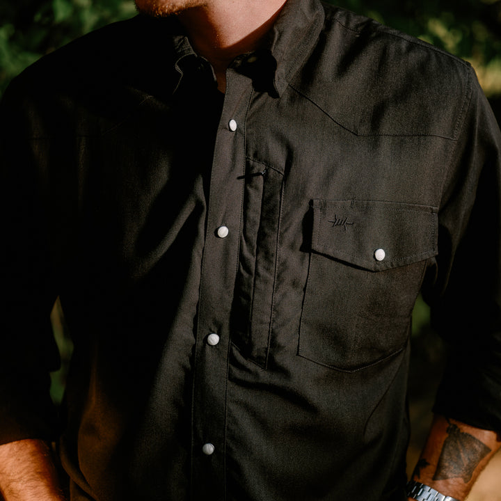 Western Field Shirt - Cannon Black