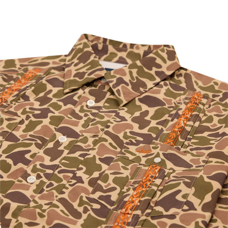 Guayabera Libre - Tejas Camo