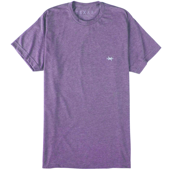 Texas Standard Performance Hybrid Tee - Heather Light Blue / Blue / L / Men's